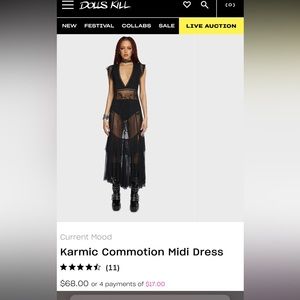 Dolls Kill Lace dress